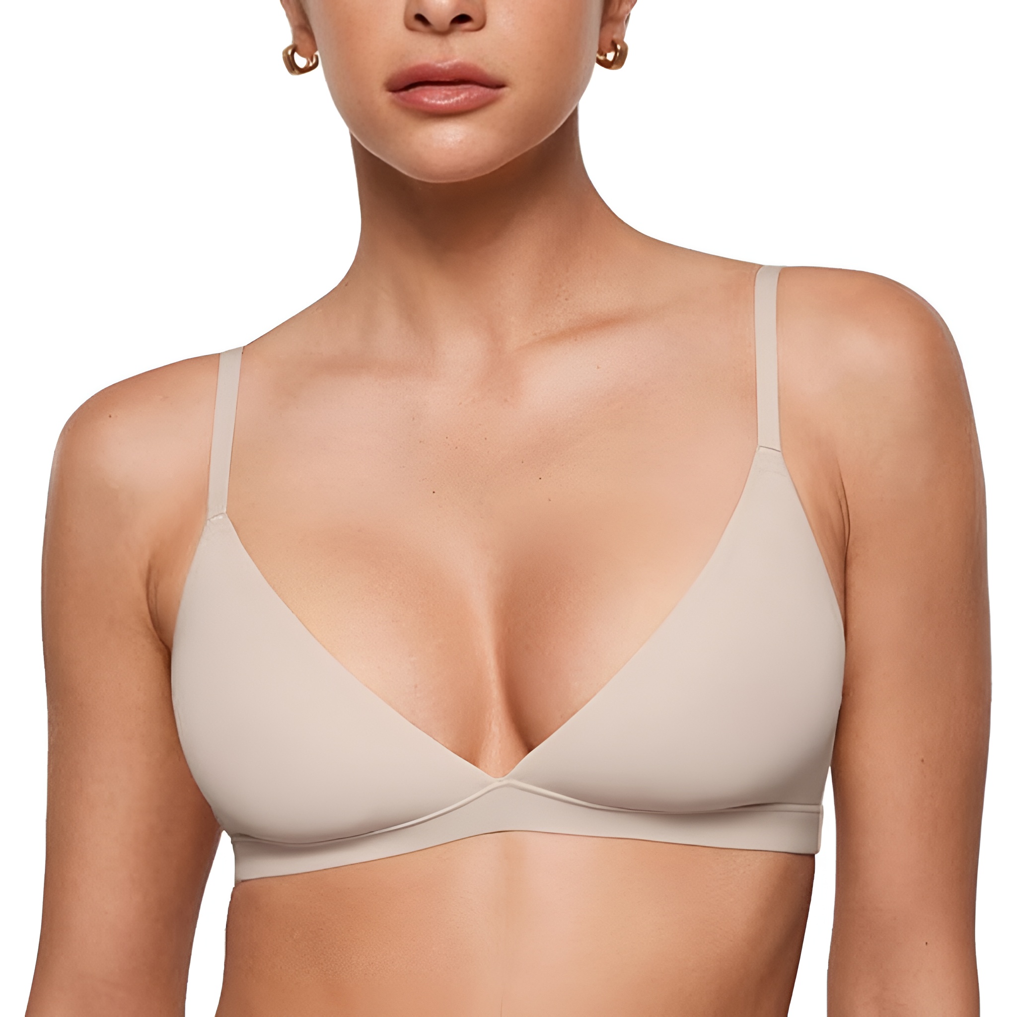 Seamless Triangle Bralette Bra