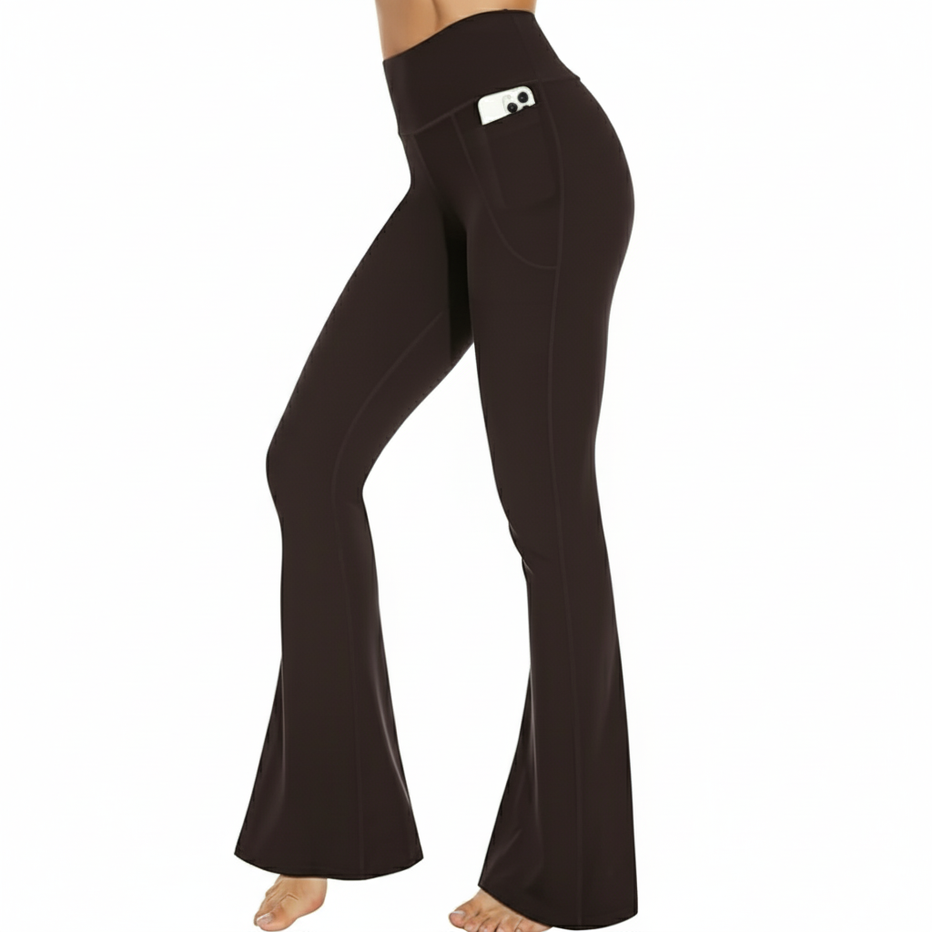 3 Packs Flare Leggings With Pockets