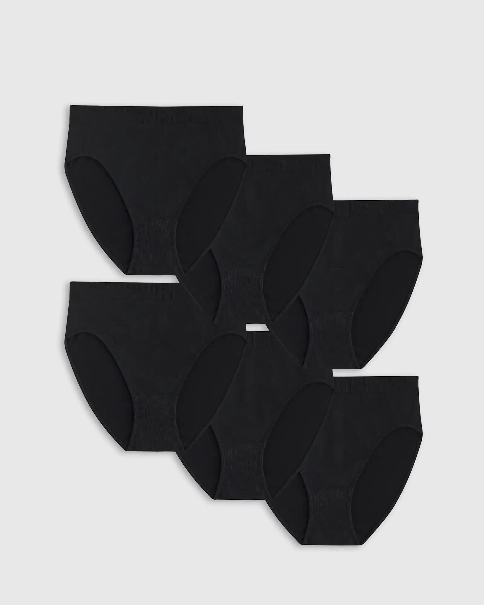 Pack Of 6 Women Smoothing Comfort High Waisted Brief-Secret Slim Wear