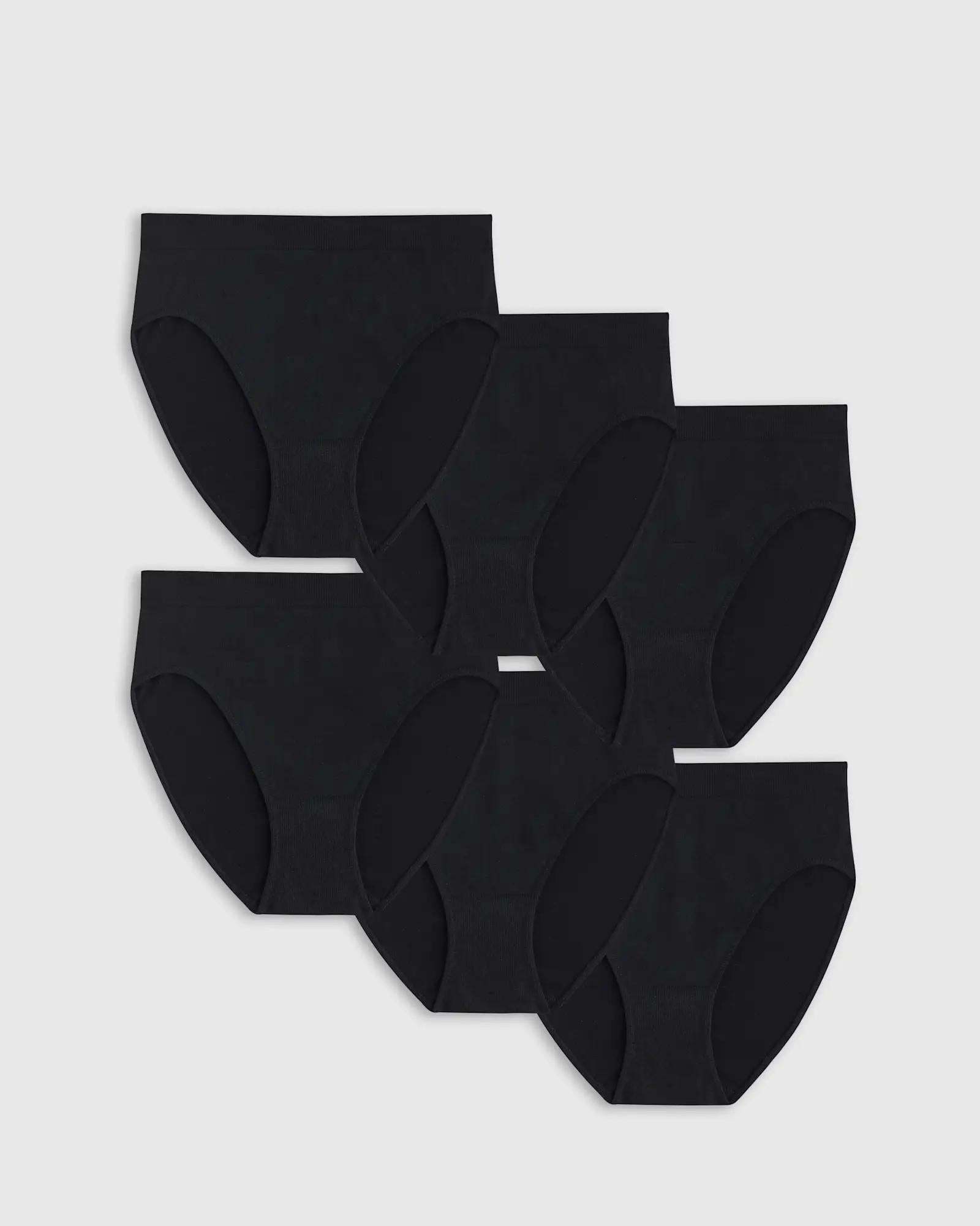 Pack Of 6 Women Smoothing Comfort High Waisted Brief-Secret Slim Wear