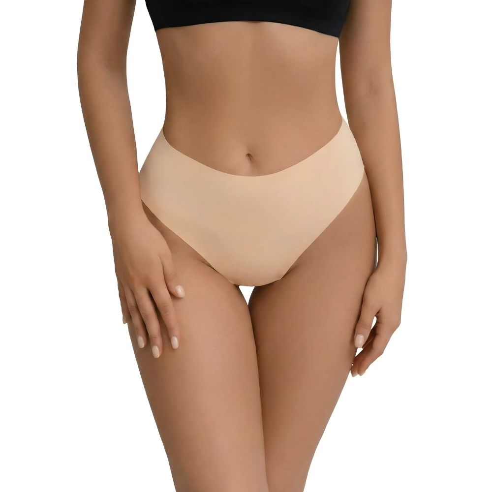 Seamless High Rise Thong Underwear