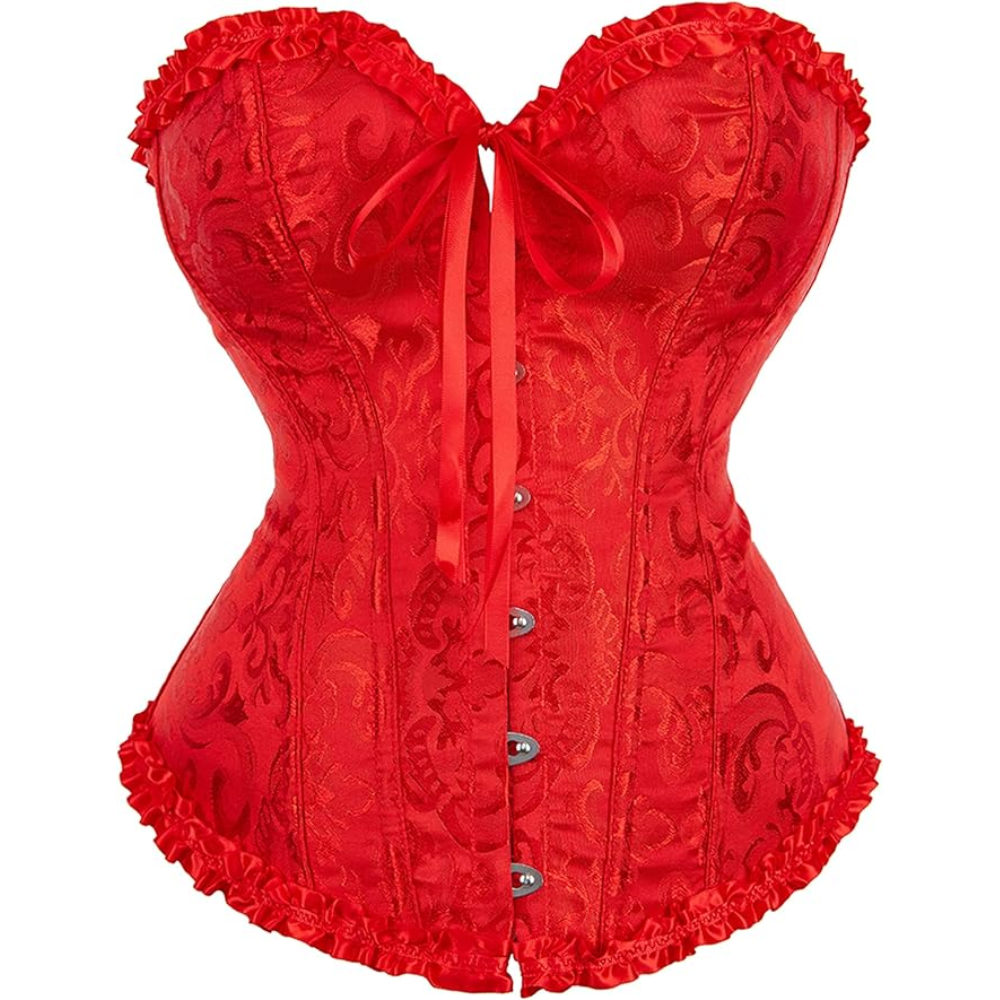 Fashion Lace Up Overbust Corset Top for Women