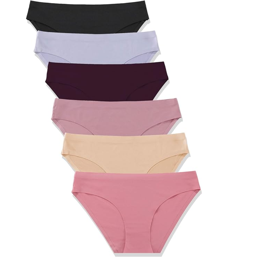 Seamless No Show Hipster Panties With Stretch Fit For Womens 