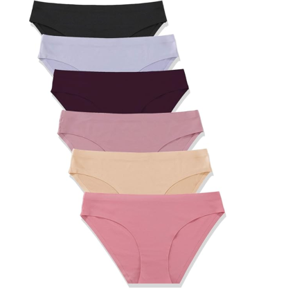 Seamless No Show Hipster Panties With Stretch Fit For Womens 