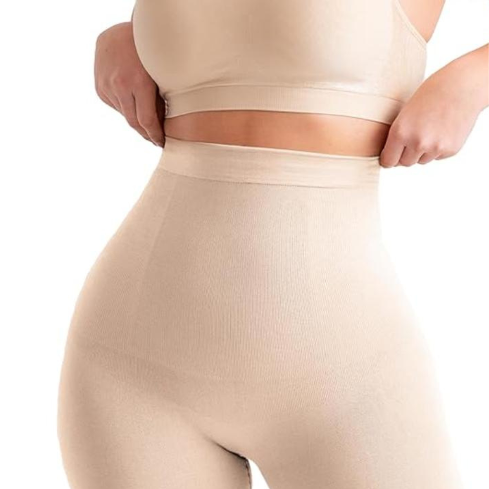 Seamless Compression Support Shorts For Streamlined Silhouette-Secret Slim Wear