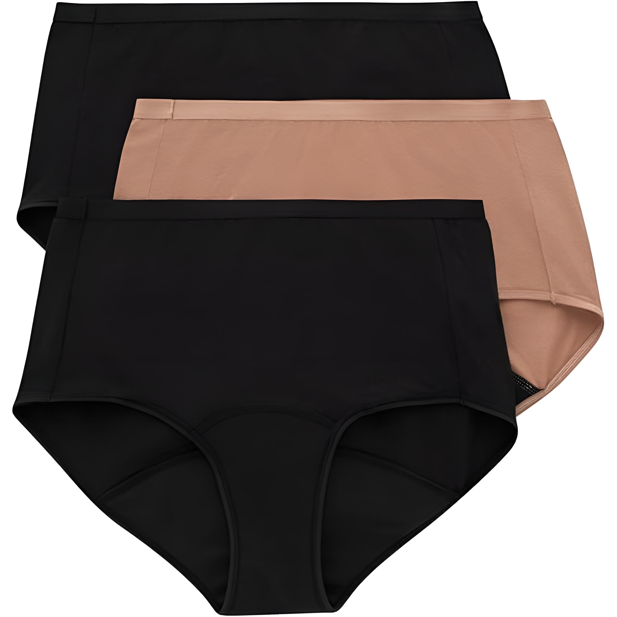 Absorbent Briefs for Women with Postpartum and Menstrual Flow Needs