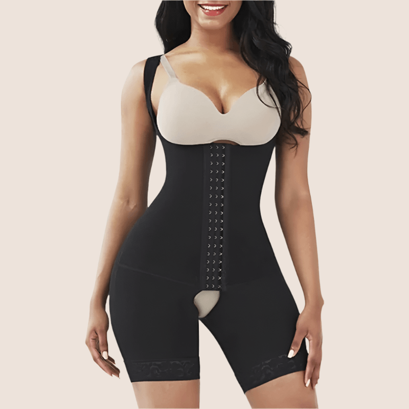 Full Coverage Compression Shaper – Seamless Support and Sculpting-Secret Slim Wear
