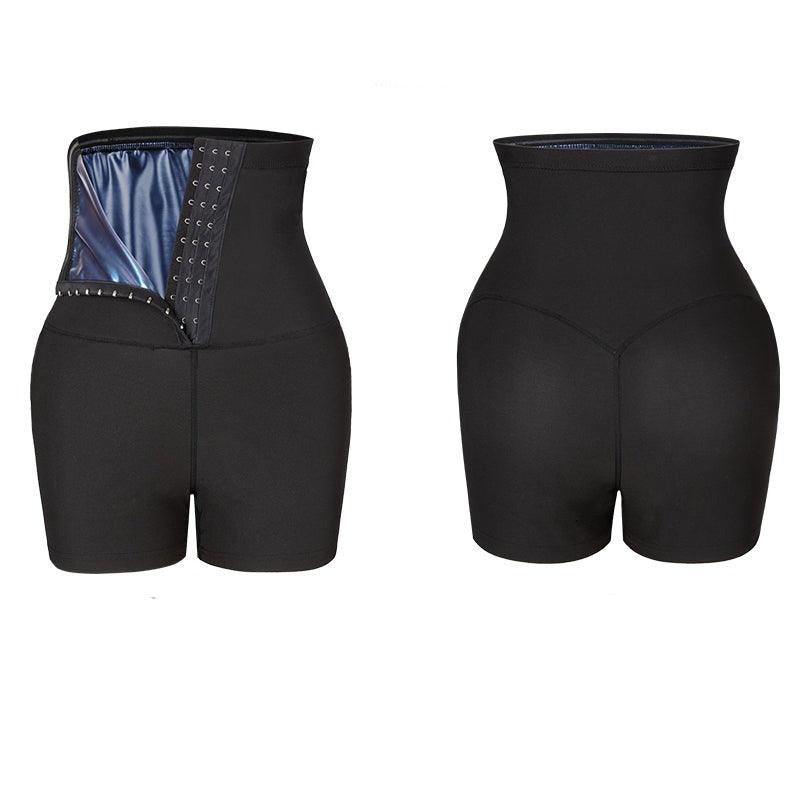Sauna High Rise Shorts – Sweat Enhancing and Contoured Fit-Secret Slim Wear