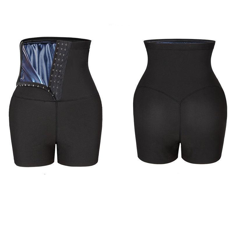 Sauna High Rise Shorts – Sweat Enhancing and Contoured Fit-Secret Slim Wear