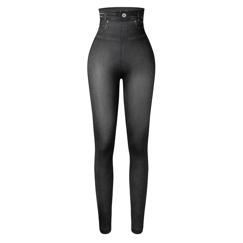 Super Stretchy Denim Leggings – Comfortable and Stylish-Secret Slim Wear