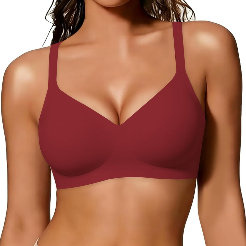 Comfortable Seamless V Shape Wireless Comfort Bra For Women