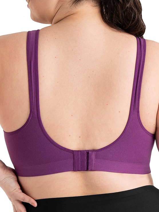 Plus Size Seamless Wireless Support Bra with Soft Adjustable Fit-Secret Slim Wear