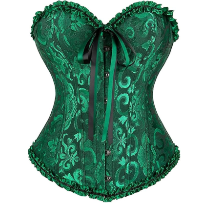 Fashion Lace Up Overbust Corset Top for Women