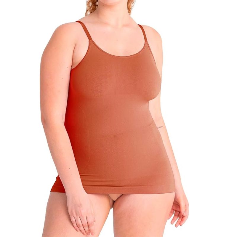 Scoop Cami Tank Top with Adjustable Compression-Secret Slim Wear