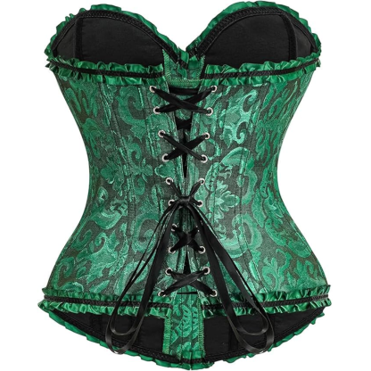 Fashion Lace Up Overbust Corset Top for Women