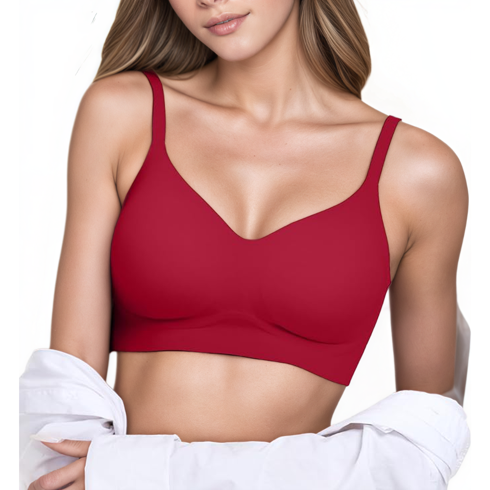 Seamless Wireless Push Up Tshirt Bralette