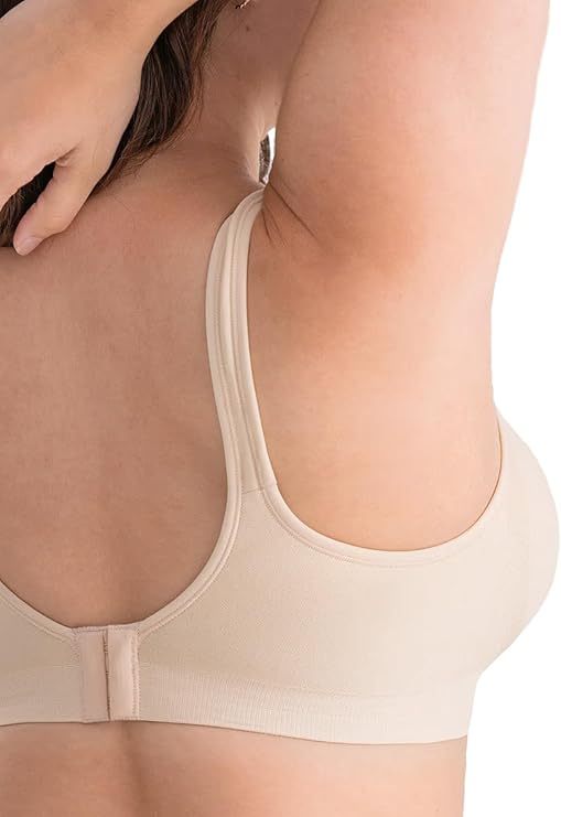 Plus Size Seamless Wireless Support Bra with Soft Adjustable Fit-Secret Slim Wear