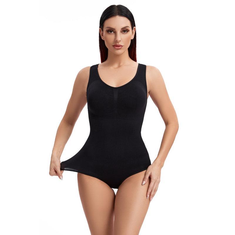 Shapewear With Cup Compression | Firm Control & Slimming Bodysuit-Secret Slim Wear