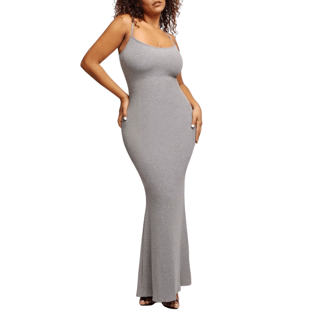 Built-In Shapewear Modal Dress – All-Day Comfort and Hourglass Shape-Secret Slim Wear