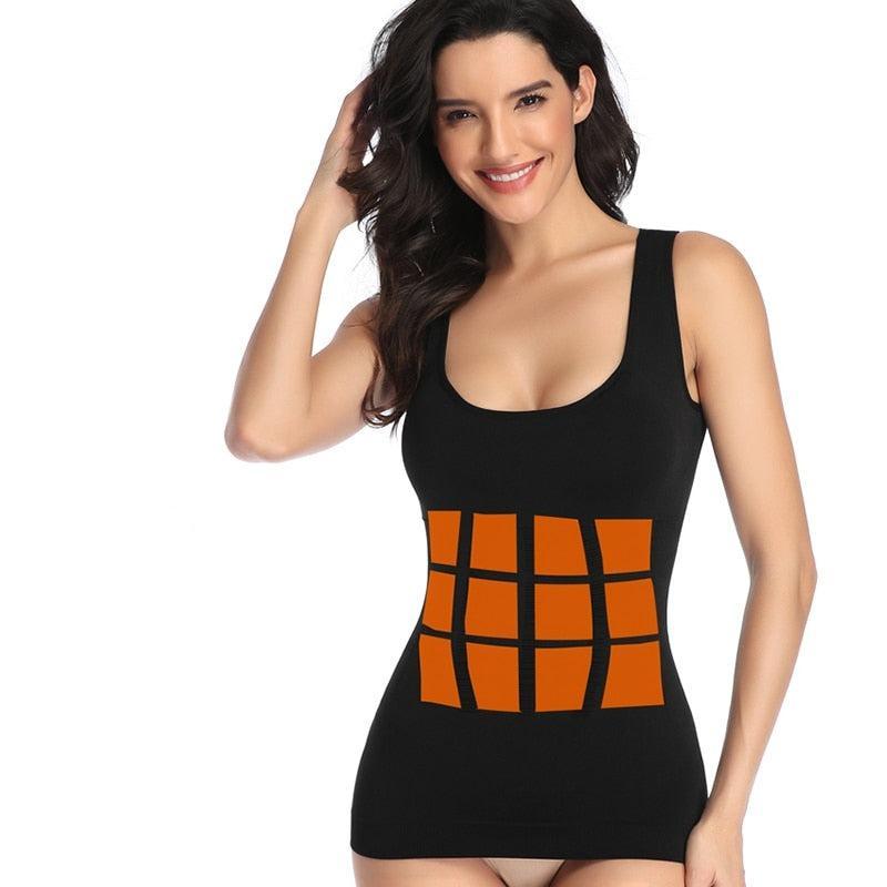 Seamless Wide Strap Camisole-Secret Slim Wear