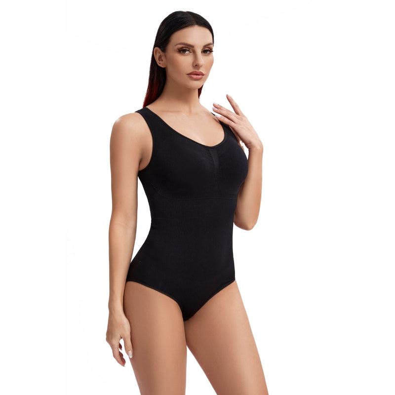 Shapewear With Cup Compression | Firm Control & Slimming Bodysuit-Secret Slim Wear