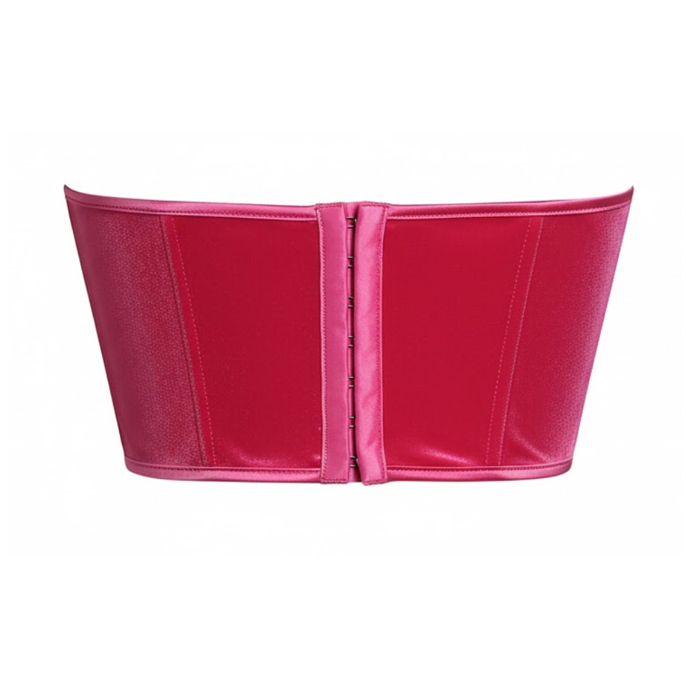 Floral Print Strapless Bustier Corset Top for Women