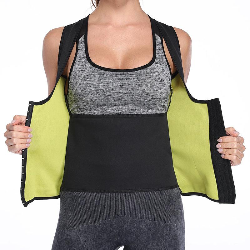 Sweat Vest Corset Body Shaper – Sculpting and Fat Burning-Secret Slim Wear