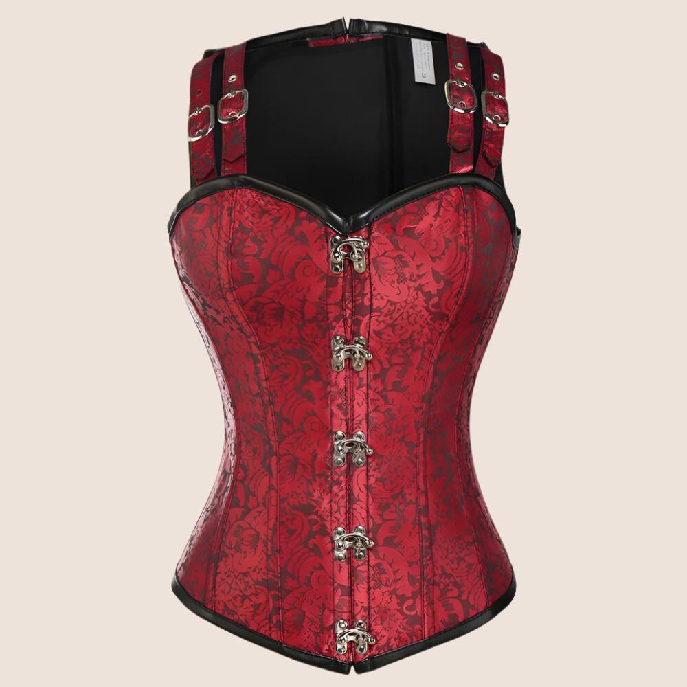 Steel Boned Vintage Corsets - Enhance Your Silhouette with Elegance-Secret Slim Wear