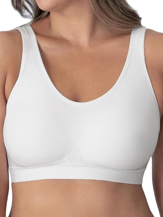 Plus Size Seamless Wireless Support Bra with Soft Adjustable Fit-Secret Slim Wear