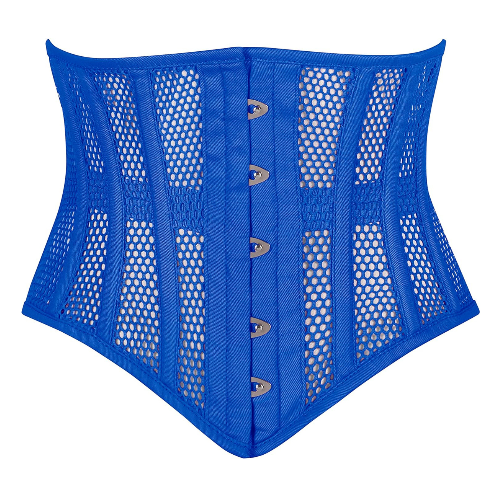 Heavy Duty Steel Boned Underbust Mesh Corset Cincher