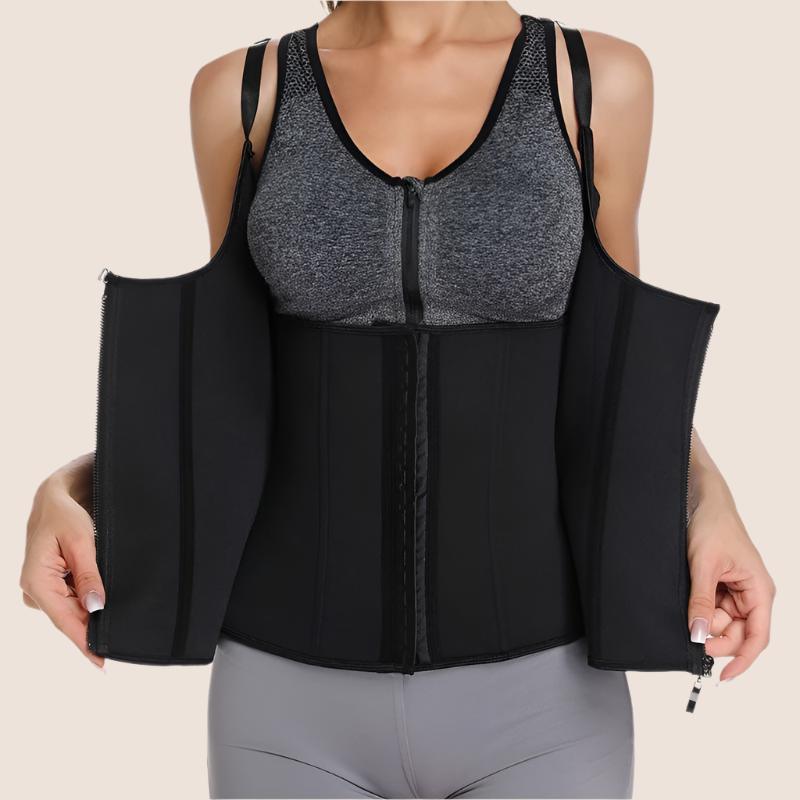 Women's Zip Lock Upper Body Corset-Secret Slim Wear