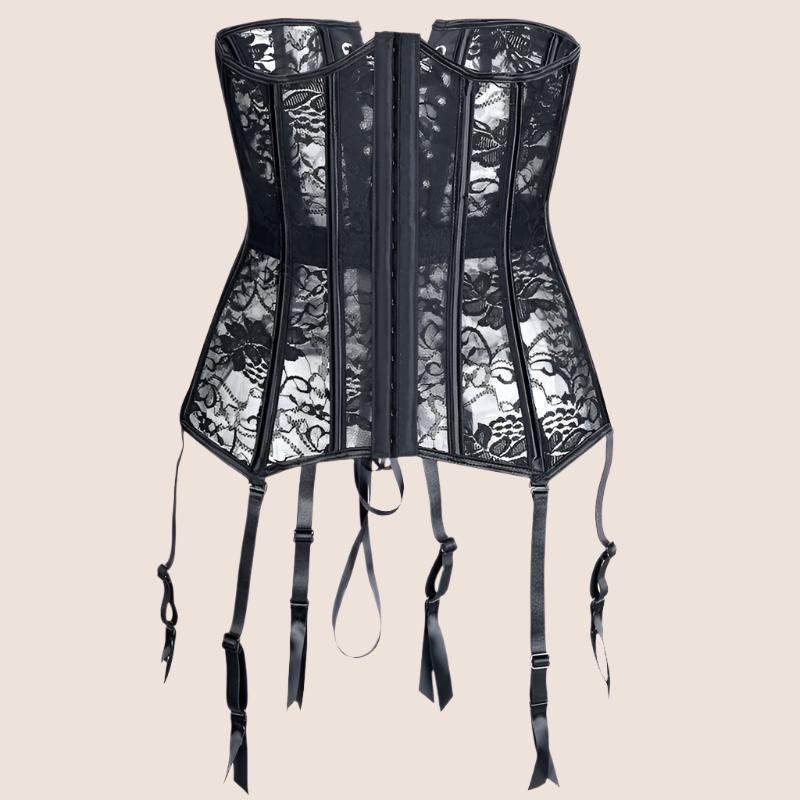 Lace Up Steampunk Corset – Sculpt and Shape Your Figure-Secret Slim Wear