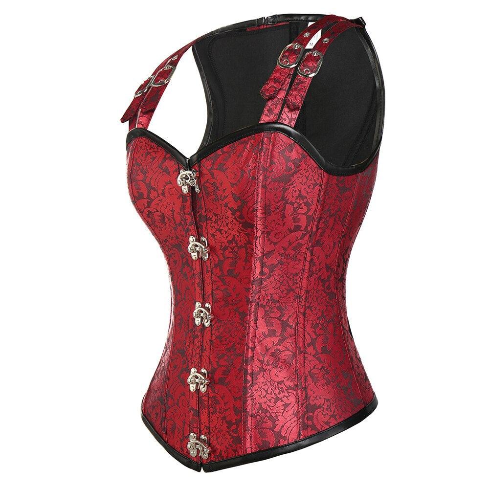Steel Boned Vintage Corsets - Enhance Your Silhouette with Elegance-Secret Slim Wear