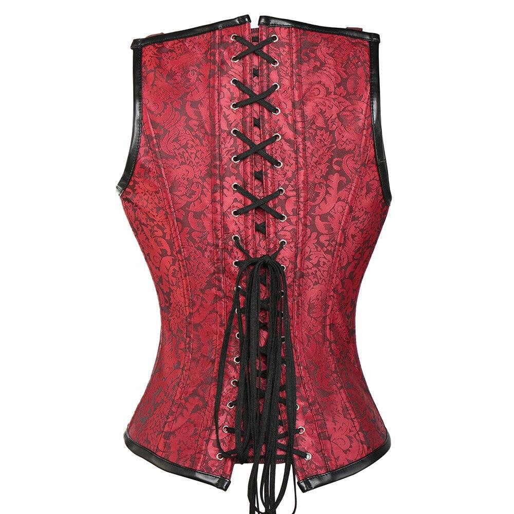 Steel Boned Vintage Corsets - Enhance Your Silhouette with Elegance-Secret Slim Wear