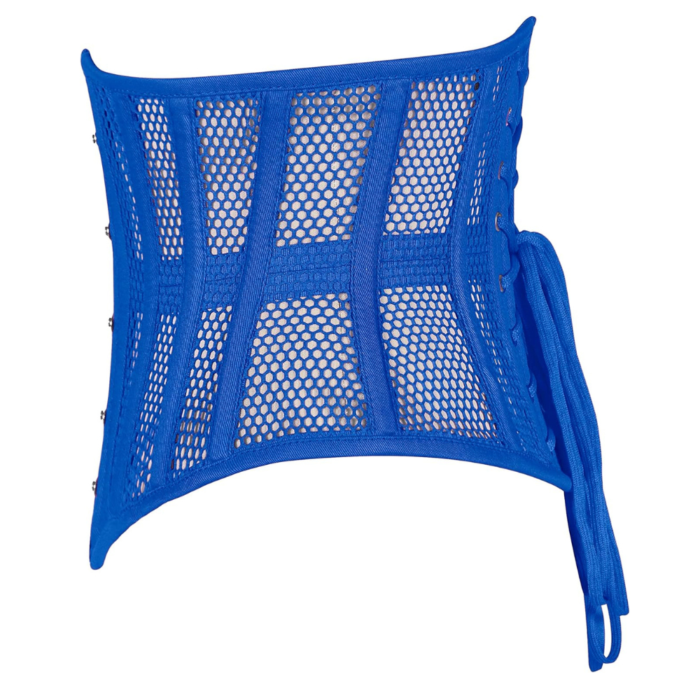 Heavy Duty Steel Boned Underbust Mesh Corset Cincher