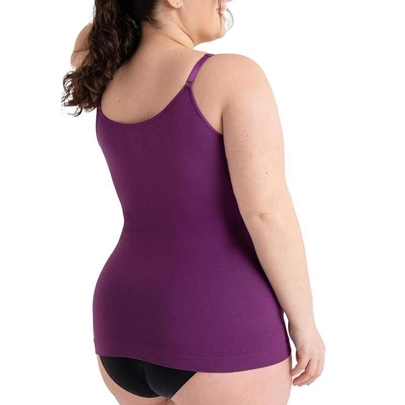 Scoop Cami Tank Top with Adjustable Compression-Secret Slim Wear