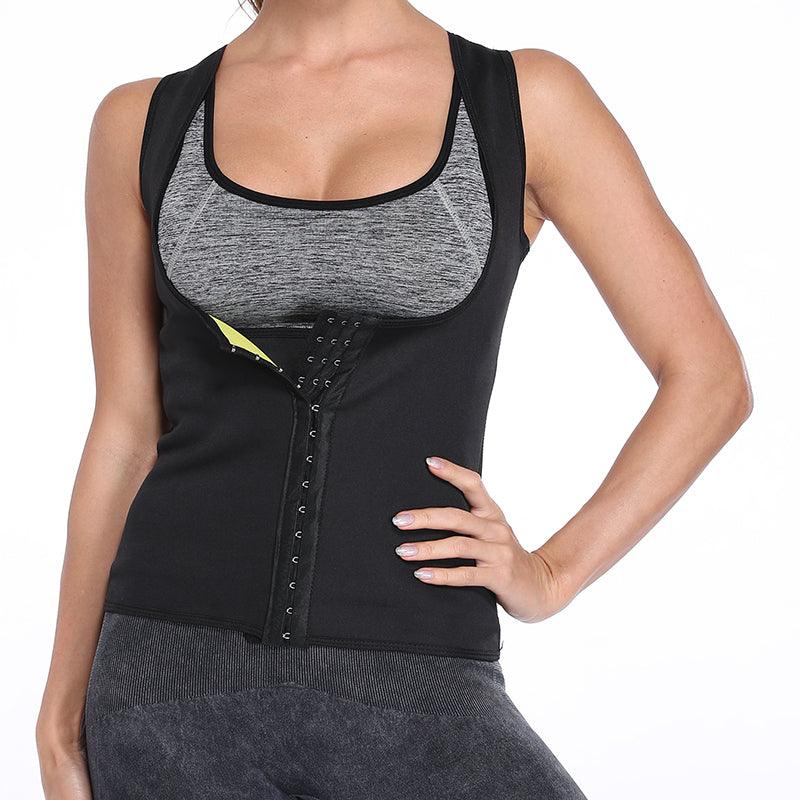 Sweat Vest Corset Body Shaper – Sculpting and Fat Burning-Secret Slim Wear