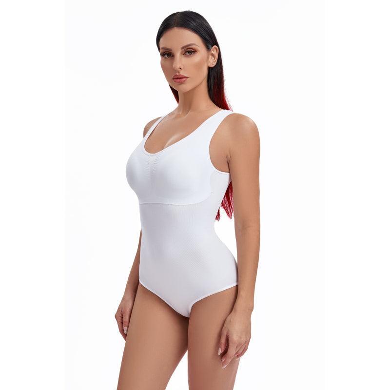 Shapewear With Cup Compression | Firm Control & Slimming Bodysuit-Secret Slim Wear
