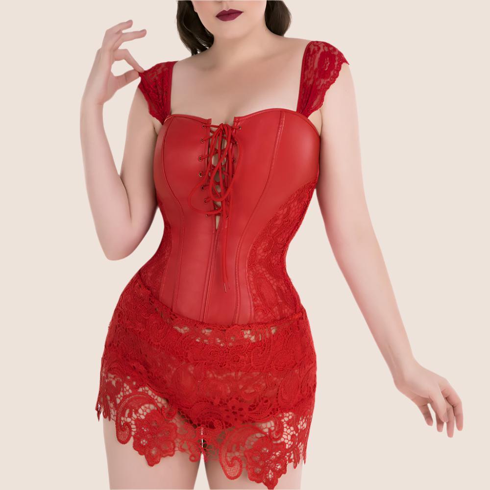 Lace Up Satin Corset – Bridal and Everyday Shapewear-Secret Slim Wear