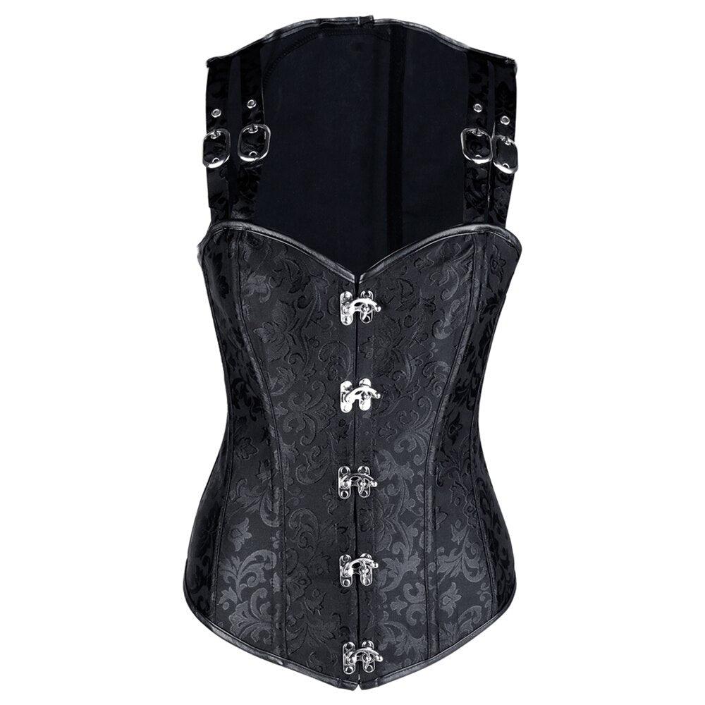 Steel Boned Vintage Corsets - Enhance Your Silhouette with Elegance-Secret Slim Wear