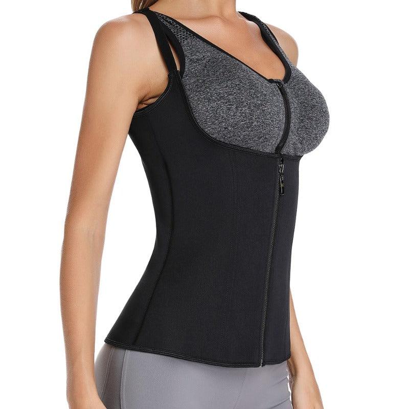 Women's Zip Lock Upper Body Corset-Secret Slim Wear