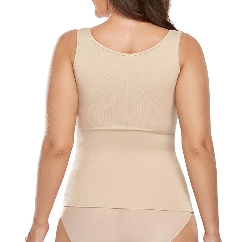 Tank Tops Shapewear For Women With Built In Bra Shelf-Secret Slim Wear