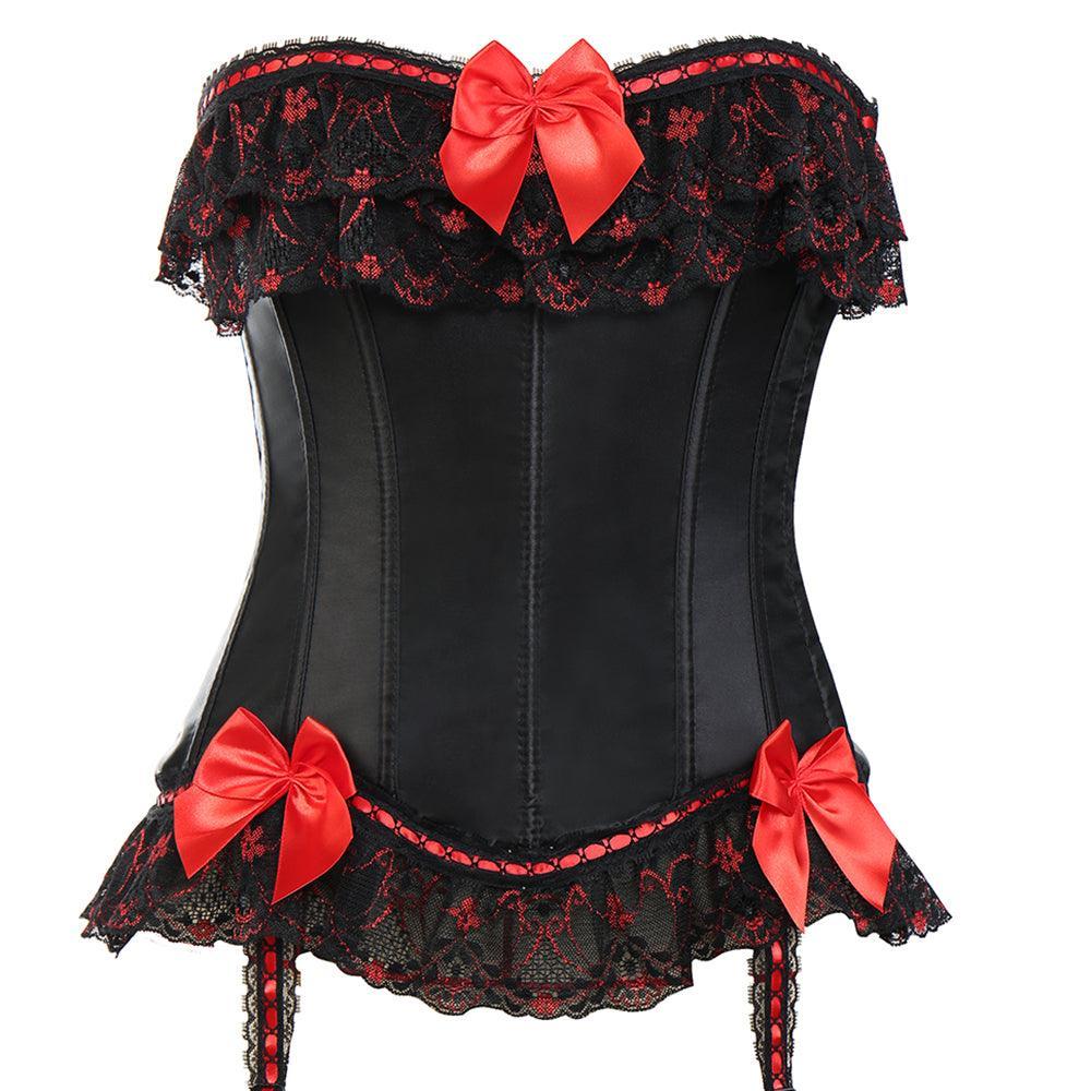Lace Up Boned Bustier | Elegant and Comfortable Women's Shapewear-Secret Slim Wear