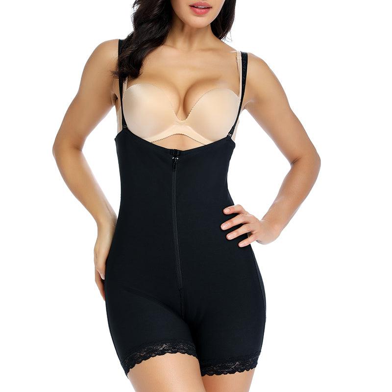 Short Zipper Open-Bust Shapewear | Firm Control & Perfect Fit-Secret Slim Wear