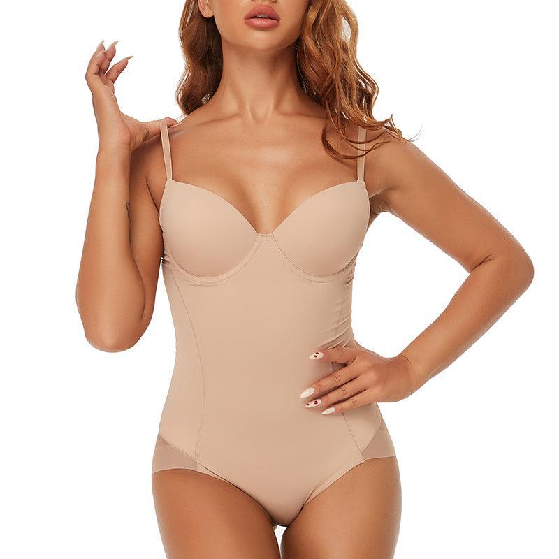 Cup Compression Shapewear | Comfortable Bust-Lifting Bodysuit-Secret Slim Wear