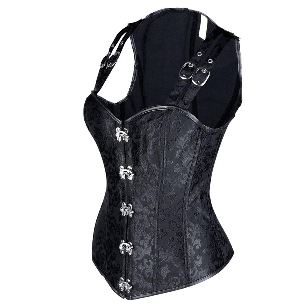 Steel Boned Vintage Corsets - Enhance Your Silhouette with Elegance-Secret Slim Wear