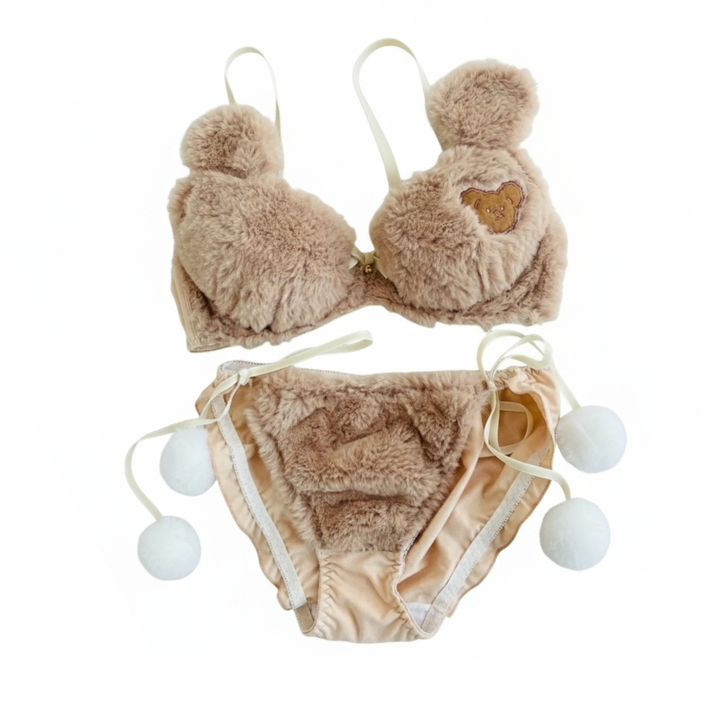 3D Plushie Lingerie Set