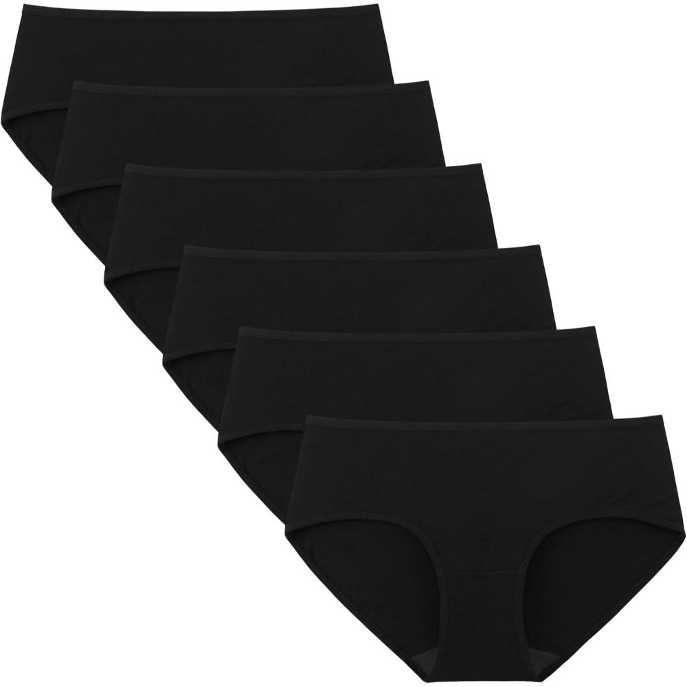 Women Style Briefs 6 Pack With Stretch band
