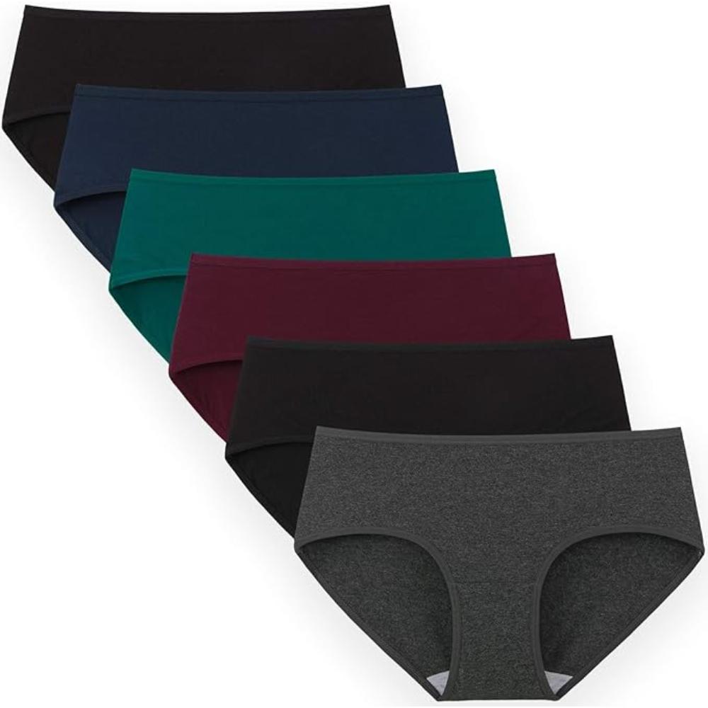 Women Style Briefs 6 Pack With Stretch band