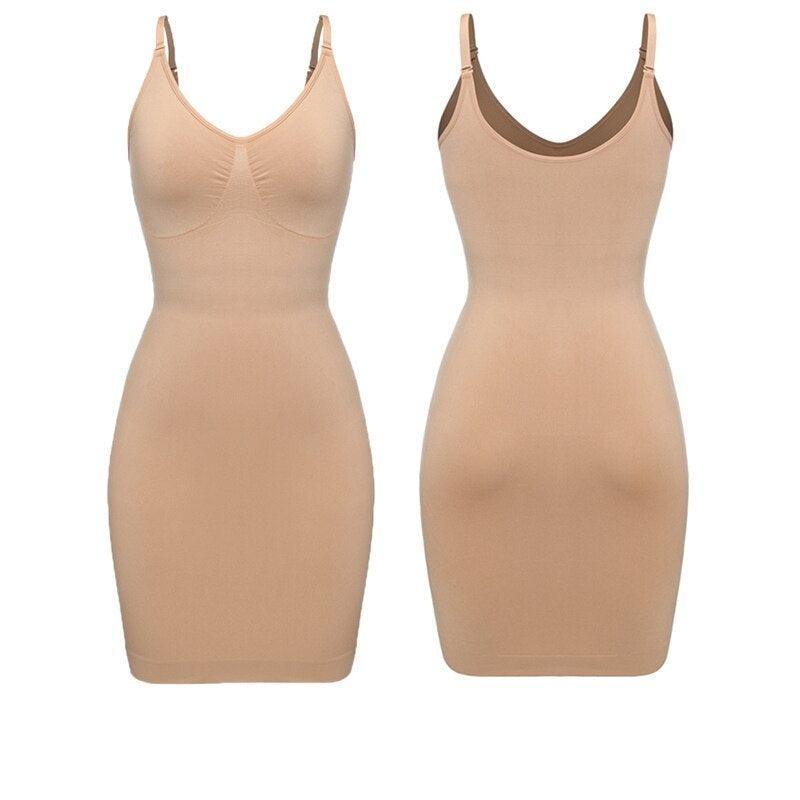 Full Slip Bodycon Shapewear – Sculpt and Slim for a Perfect Look-Secret Slim Wear